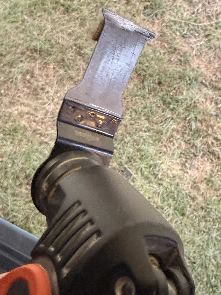 The blade that did the afternoon shift.